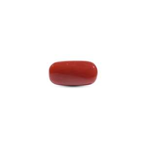 High Quality Synthetic Red Coral Oval Cabochon Loose Gemstone Lot 8.2 Carat for Fine Jewelry - Product Image 2