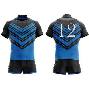 Uniformes de Rugby Sublimados al por Mayor, Diseño Personalizado, Camisetas de la Liga de Rugby Personalizadas, Impresión por Sublimación Profesional - Product Image 5