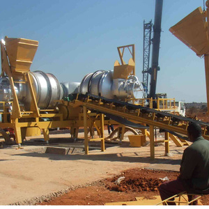 Faible coût de maintenance 100 t/h mélange à chaud à tambour mélange asphalte usine de mélange asphalte faisant la machine - Product Image 4