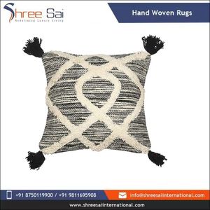 Fundas de cojín florales modernas hechas a mano de La India almohadas decorativas tejidas para dormitorio con estampado vintage precio líder en el mercado - Product Image 2