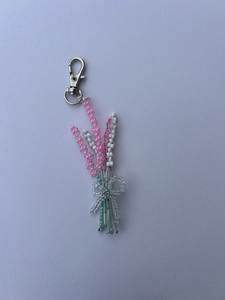 Bohemian Embroidery Beaded Keychain Handmade Colorful Bag Accessory for <b>Backpack</b> <b>Purse</b> and Car Keys - Product Image 6