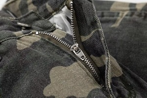 Jean en denim pour homme, coupe ample, 100 % coton, épais, imperméable, coupe-vent, respirant, écologique, coupe droite, foncé, hiver, automne - Product Image 5