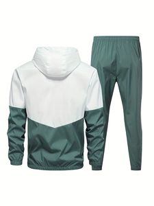 Ensemble de survêtements unis de haute qualité pour sublimation, vente en gros, collection 2026, pour hommes, avec sweats à capuche et pantalons de jogging - Product Image 6