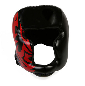 Custom Made Full Face Boxing <b>Head</b> Gear Made with Genuine Leather Boxing <b>Head</b> Guards Low Price Durable Padding for Daily Gym Gear - Product Image 3