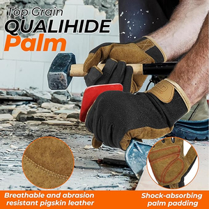 New Arrival High-Demand Leather Working <b>Gloves</b> Best Wholesale Price Hand Protection Safety <b>Gloves</b> - Product Image 3