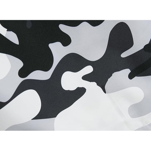 Men's Camouflage <b>Windbreaker</b> Jacket Hooded Zipper Closure Casual Winter Outdoor Wear Pu Coated Polyester Shell - Product Image 2
