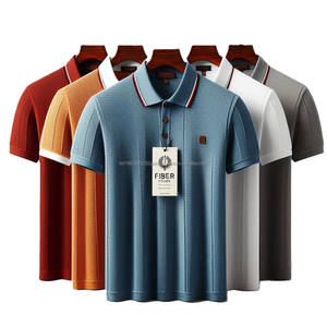 เสื้อผ้ากอล์ฟแขนสั้นสำหรับผู้ชายเสื้อโปโลสไตล์ฮิปฮอประบายอากาศได้สไตล์คลาสสิกไม่เหมือนใครสำหรับฤดูร้อน - Product Image 6