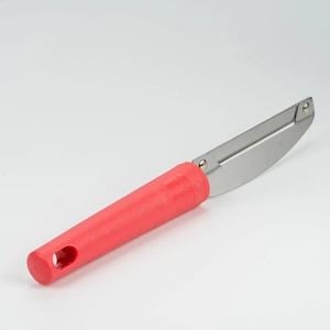 Éplucheur de cuisine JAYA MATA JM234, lame en acier inoxydable japonais, manche ergonomique en ABS, pour fruits, légumes, préparation des aliments - Product Image 1