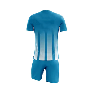Conjunto de Uniforme de Fútbol Personalizado de Alta Calidad 100% Poliéster con Transferencia Térmica, Logotipo Impreso, para Adultos, Incluye Camiseta y Pantalones Cortos de Fútbol - Product Image 2