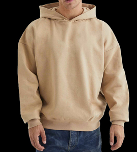Hoodies boxy tendance pour hommes, légers, logo personnalisé, streetwear, 100% coton, meilleur prix - Product Image 4