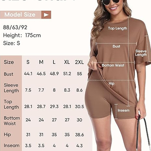 Women Breathable Oversized T Shirt and Shorts <b>Set</b> Fashion Casual Daily Wear Outfit - Product Image 6