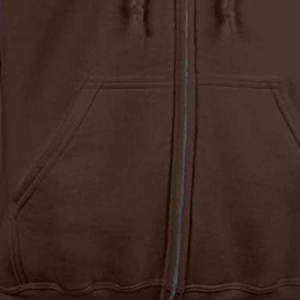 Men's Regular Fit Fleece <b>Zip</b>-Up <b>Hoodie</b> Solid Color Casual Hooded Sweatshirt With <b>Pocket</b> Autumn Wear - Product Image 6