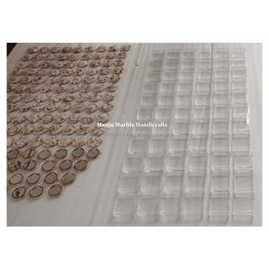 Diseño clásico Nueva producción Nuestra fábrica Espejo de nácar con forma redonda Uso pulido brillante natural para artículos de regalo - Product Image 2