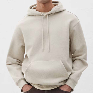 เสื้อฮู้ดดี้ผ้าฟลีซโพลีเอสเตอร์/คอตตอนคุณภาพสูงแบบขายส่ง หนัก 370gsm สั่งทำได้ พิมพ์ลายดิจิตอล เสื้อกันหนาวแบบสวมหัวสำหรับฤดูหนาว สไตล์สตรีทแวร์ ยูนิเซ็กส์ - Product Image 4