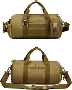 Top Trending Unisex Gym Duffel <b>Bag</b> 20-<b>30L</b> Oxford Fabric Zipper Closure Soft Handle Adjustable Strap Casual Solid Color Durable - Product Image 1
