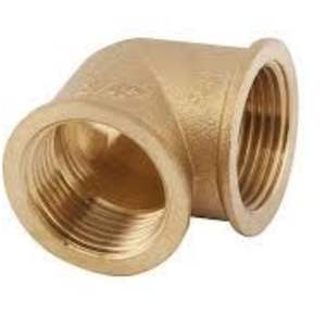 Raccords coudés en laiton à angle droit filetés pour la plomberie industrielle et les raccords de tubes de gaz et d'eau – Pièces adaptatrices métalliques - Product Image 4