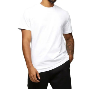 Camisetas Blancas Personalizadas con Impresión DTG, Tallas Grandes para Hombre, 100% Algodón, Secado Rápido, Transpirables, Corte Regular - Product Image 4