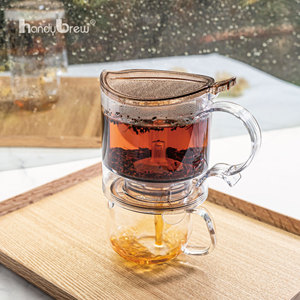 HandyBrew Portable Loose Leaf <b>Tea</b> Infuser, Gravity <b>Tea</b> <b>Maker</b> BPA Free Eco-Friendly for OEM ODM Private Label Wholesale - Product Image 3