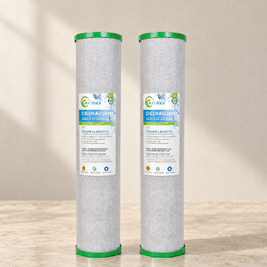 Filtre à charbon actif haute capacité pour eau de camping-car, remplacement jumbo 1000 lph, sans produits chimiques - Product Image 1