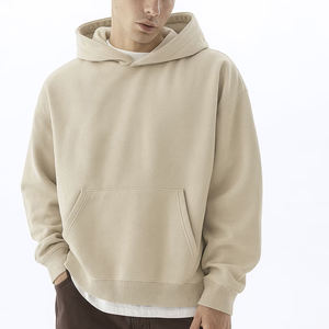 Sudadera con Capucha para Hombre, Estilo Hip Hop, Corte Regular, Invierno, Delgada, Personalizable, 100% Algodón, Felpa, Secado Rápido - Product Image 1