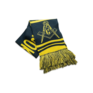 Masonic Wholesale Handmade Sash Look East Scarf <b>Black</b> Yellow Embroidered <b>Velvet</b> Clothing Souvenir Masonic Regalia Embroidered - Product Image 2