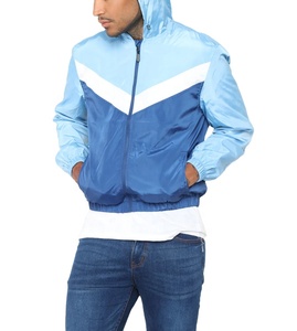 Veste coupe-vent imperméable en polyester léger de haute qualité pour homme, fermeture éclair, tricotée, veste d'automne, veste de randonnée - Product Image 1