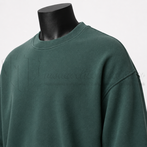 Sudadera Personalizada Extra Grande para Hombre, Cuello Redondo, Algodón Grueso, Fabricante de Marca Privada - Product Image 6