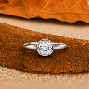 Classic Luxury 1.00 Carat 14K Yellow Gold Brilliant Cut Lab Grown Diamond IGI Certified Engagement <b>Wedding</b> <b>Ring</b> Fine Jewellery - Product Image 1