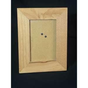 Cadre photo en bois de qualité supérieure, forme rectangulaire, à suspendre au mur et à poser sur table, cadre élégant pour la décoration de la maison - Product Image 3