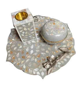 Sultan Aura luxe Bakhoor brûleur avec nacre incrustation bocal en bois anis étoilé parfait Eid cadeau spirituel décor à la maison pièce - Product Image 2