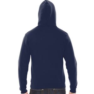Jersey de invierno de gran tamaño con hombros descubiertos de alta calidad para hombre, estampado de logotipo personalizado bordado, Sudadera con capucha de calle sólida - Product Image 5
