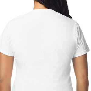 Camiseta de Mujer de Peso Medio en Color Heliconia, Algodón Suave, Manga Corta, Cómoda, Informal, Básica, de Primera Calidad - Product Image 3