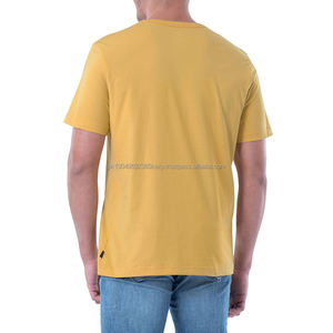 Camiseta deportiva de cuello redondo, teñida en color liso, de secado rápido, totalmente personalizable, disponible con logotipo personalizado. - Product Image 4