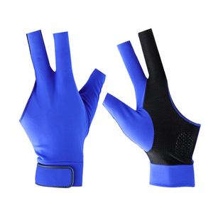 Gants de billard professionnels respirants et antidérapants à demi-doigts/sans doigts en nylon avec fermeture à enfiler pour le sport - Product Image 6