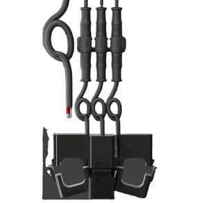 Medidor <span class=keywords><strong>de</strong></span> Energía WiFi/ZigBee Tuya, Monitor <span class=keywords><strong>de</strong></span> Energía Inteligente Trifásico <span class=keywords><strong>de</strong></span> 80-750A con Pinzas para Monitoreo <span class=keywords><strong>de</strong></span> Energía Doméstica, ZigBee2MQTT - Product Image 3