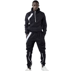 Qualité personnalisable Survêtement pour homme Respirant French Terry Couleur unie Logo personnalisé Survêtement vierge pour homme grande taille pour l'hiver - Product Image 6