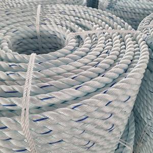 Cuerda PP Danline 20mm 22mm 24mm, cuerda trenzada PP resistente a los rayos UV 3 hebras, cuerda de polipropileno de fábrica de Vietnam al por mayor - Product Image 6