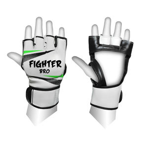 Gants de grappling MMA en cuir artificiel pour jeunes, taille personnalisée, design pour débutants, entraînement - Product Image 2