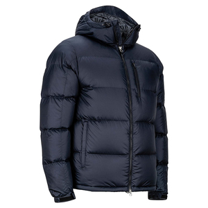 Chaqueta acolchada con capucha azul marino para hombre, abrigo grueso de invierno con cremallera, a prueba de viento, informal, al por mayor, personalizada, moda masculina - Product Image 4