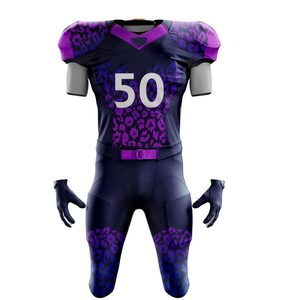 Tenue de football américain sur mesure, double yoke durable, uniforme d'élite, maillot de jeu de gridiron avec pantalon intégré - Product Image 4