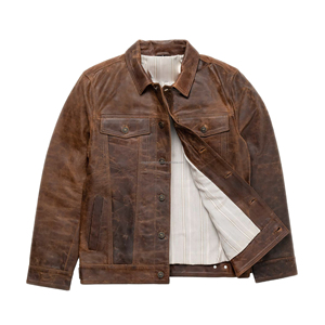 Men's Fashion <b>Leather</b> Bomber <b>Jacket</b> Vintage Motorcycle Biker Rider Style Custom Design Manufacturer Factory Price - Product Image 6