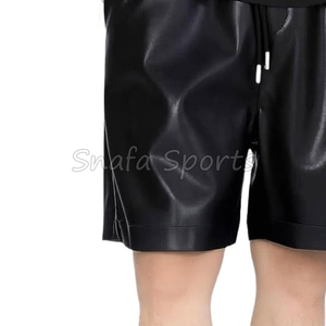 กางเกงขาสั้นหนังคุณภาพสูงสั่งทำโลโก้ได้ ราคาถูก ระบายอากาศได้ดี ดีไซน์สากล ขั้นต่ำในการสั่งซื้อน้อย มีจำหน่าย - Product Image 5
