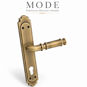Premium MODE Brass Mortice <b>Door</b> Handle Matte Brush Antique Finish Heavy Duty Lever Handle Kitchen Home Office Residential - Product Image 2