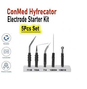 Kit de Electrodos para Hidrocauterizador ConMed, Juego de 5 Piezas, Instrumentos Quirúrgicos Reutilizables y Autoclavables - Product Image 3