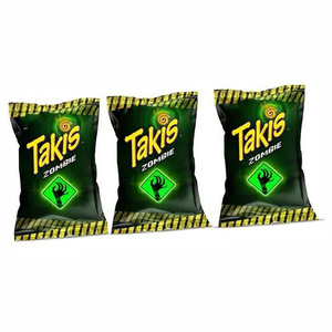 ทาคิส ซอมบี้ ฮาบาเนโร แตงกวา ตอร์ติญญ่าชิปส์ บรรจุภัณฑ์ปิดผนึก รสชีสเข้มข้น ทาคิส ซอมบี้ ไนโตร ขายส่ง - Product Image 6