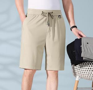 Top Trending <b>Linen</b>/Cotton Breathable Acid Wash Sporty Knitted Cross Pocket Style Drawstring Closure Mid Waist <b>Long</b> Men's <b>Shorts</b> - Product Image 4