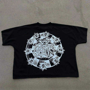 Camiseta de hombre de corte regular, 100% algodón, con bajo sin rematar, tamaño personalizado, anti-bolitas, 200g, estampada en serigrafía - Product Image 6