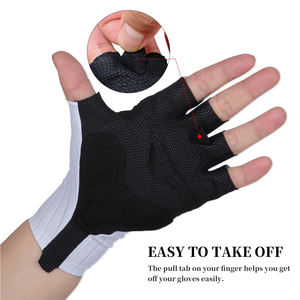 Guantes Deportivos de Medio Dedo para Textear, Conducir, Protegerse del Sol en Verano, Hacer Ejercicio, Ciclismo, de Poliéster Antideslizante, Unisex - Product Image 4