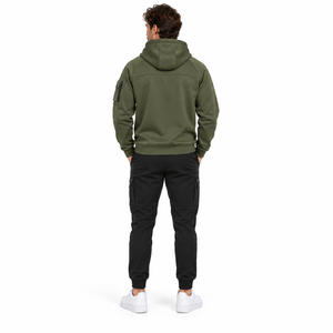 Mens <b>Sherpa</b> <b>Fleece</b> Hoodie Warm Winter Casual Hoodie Soft Thermal Sweatshirt For Men New Collection Style 8 premium quality - Product Image 2