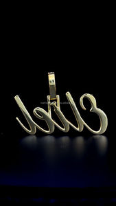 เครื่องทดสอบเพชรผ่าน925หรูหราสไตล์ผู้หญิงหรูหราเงินสเตอลิงเพชรโมอิสซาไนท์ชุดจี้ชื่อเบื้องต้นฮิปฮอป - Product Image 5